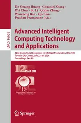 Huang / Zhang / Chen | Advanced Intelligent Computing Technology and Applications | E-Book | www.sack.de