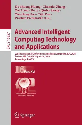 Huang / Zhang / Chen | Advanced Intelligent Computing Technology and Applications | Buch | 978-981-9234-46-2 | www.sack.de
