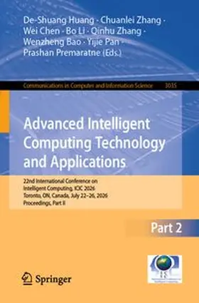 Huang / Zhang / Chen | Advanced Intelligent Computing Technology and Applications | E-Book | www.sack.de
