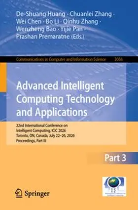 Huang / Zhang / Chen | Advanced Intelligent Computing Technology and Applications | E-Book | www.sack.de
