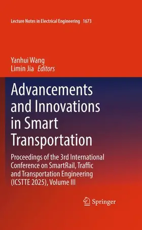 Wang / Jia |  Advancements and Innovations in Smart Transportation | Buch |  Sack Fachmedien