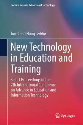 Hong |  New Technology in Education and Training | Buch |  Sack Fachmedien