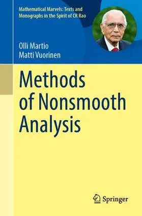 Martio / Vuorinen |  Methods of Nonsmooth Analysis | Buch |  Sack Fachmedien