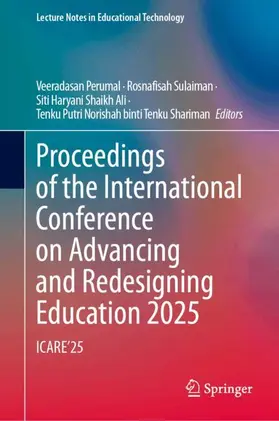Perumal / Sulaiman / Shaikh Ali |  Proceedings of the International Conference on Advancing and Redesigning Education 2025 | Buch |  Sack Fachmedien