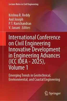 Reddy / Joseph / Ravichandran |  International Conference on Civil Engineering Innovative Development in Engineering Advances (ICC IDEA - 2025), Volume 1 | Buch |  Sack Fachmedien