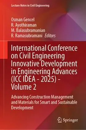 Gencel / Ayothiraman / Balasubramanian |  International Conference on Civil Engineering Innovative Development in Engineering Advances (ICC IDEA - 2025) - Volume 2 | Buch |  Sack Fachmedien
