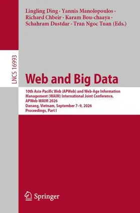 Ding / Manolopoulos / Chbeir |  Web and Big Data | Buch |  Sack Fachmedien