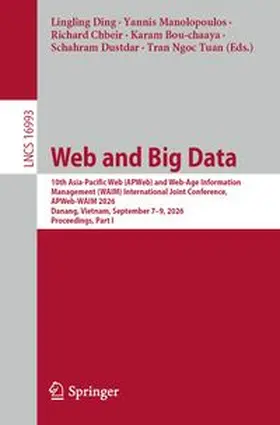Ding / Manolopoulos / Chbeir | Web and Big Data | E-Book | www.sack.de