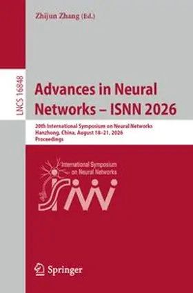 Zhang |  Advances in Neural Networks – ISNN 2026 | eBook | Sack Fachmedien