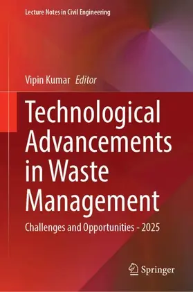 Kumar |  Technological Advancements in Waste Management | Buch |  Sack Fachmedien