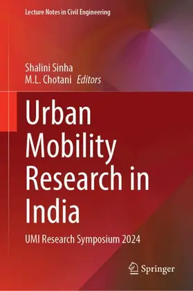 Sinha / Chotani |  Urban Mobility Research in India | Buch |  Sack Fachmedien