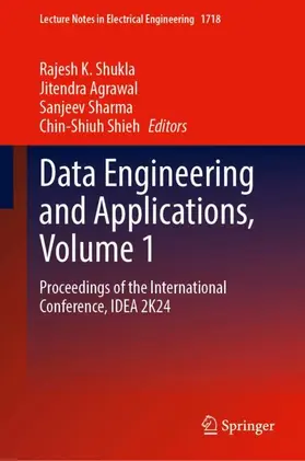 Shukla / Agrawal / Sharma |  Data Engineering and Applications, Volume 1 | Buch |  Sack Fachmedien