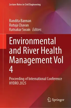Barman / Chavan / Swain |  Environmental and River Health Management Vol 4 | Buch |  Sack Fachmedien