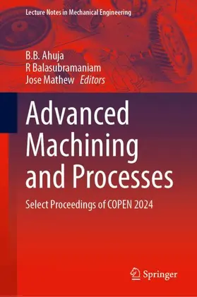 Ahuja / Balasubramaniam / Mathew |  Advanced Machining and Processes | Buch |  Sack Fachmedien