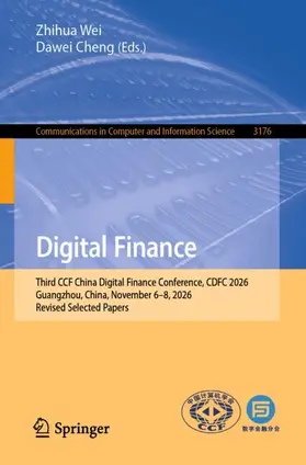 Wei / Cheng |  Digital Finance | Buch |  Sack Fachmedien