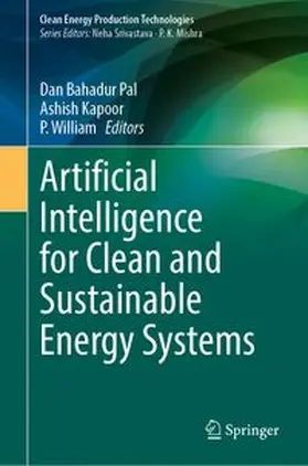 Pal / Kapoor / William |  Artificial Intelligence for Clean and Sustainable Energy Systems | Buch |  Sack Fachmedien