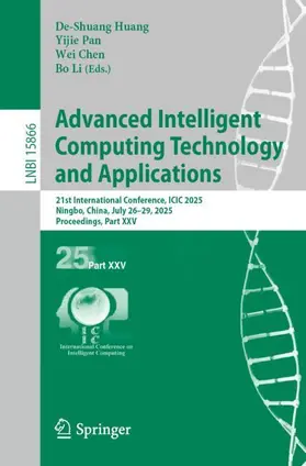 Huang / Pan / Chen |  Advanced Intelligent Computing Technology and Applications | Buch |  Sack Fachmedien