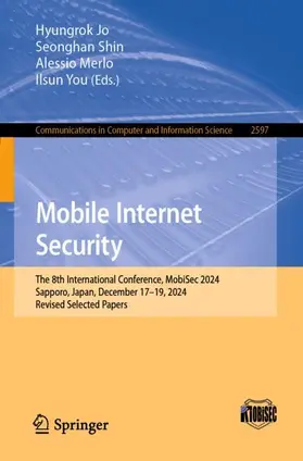 Jo / Shin / Merlo |  Mobile Internet Security | Buch |  Sack Fachmedien