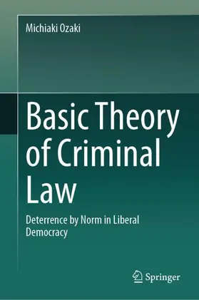 Ozaki |  Basic Theory of Criminal Law | Buch |  Sack Fachmedien