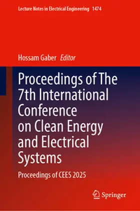 Gaber |  Proceedings of The 7th International Conference on Clean Energy and Electrical Systems | eBook | Sack Fachmedien
