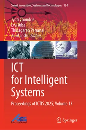 Choudrie / Tuba / Perumal |  ICT for Intelligent Systems | eBook | Sack Fachmedien