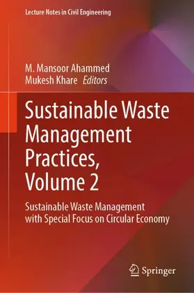 Ahammed / Khare |  Sustainable Waste Management Practices, Volume 2 | Buch |  Sack Fachmedien