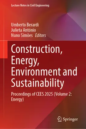 Berardi / António / Simões |  Construction, Energy, Environment and Sustainability | eBook | Sack Fachmedien