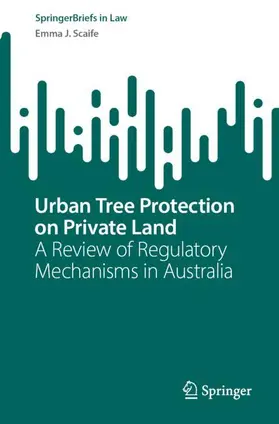 Scaife |  Urban Tree Protection on Private Land | Buch |  Sack Fachmedien