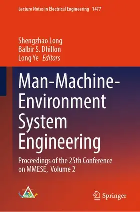 Long / Dhillon / Ye |  Man-Machine-Environment System Engineering | Buch |  Sack Fachmedien