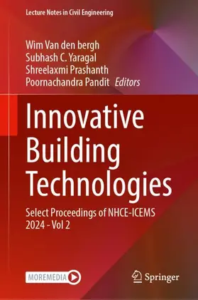 Pandit / Van den bergh / Prashanth |  Innovative Building Technologies | Buch |  Sack Fachmedien