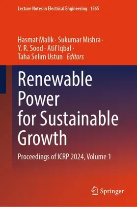 Malik / Mishra / Sood |  Renewable Power for Sustainable Growth | Buch |  Sack Fachmedien
