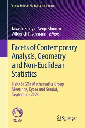 Shioya / Shimizu / Tuschmann |  Facets of Contemporary Analysis, Geometry and Non-Euclidean Statistics | Buch |  Sack Fachmedien