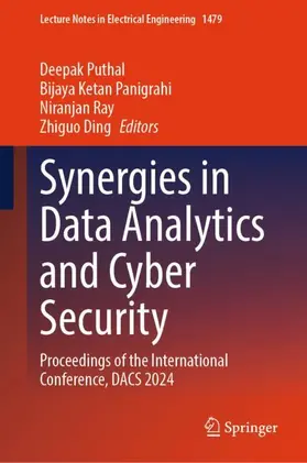 Puthal / Panigrahi / Ray |  Synergies in Data Analytics and Cyber Security | Buch |  Sack Fachmedien
