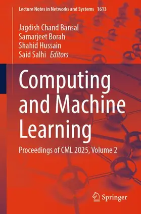 Bansal / Borah / Hussain |  Computing and Machine Learning | Buch |  Sack Fachmedien