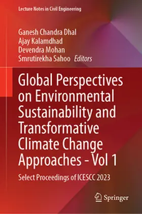 Dhal / Kalamdhad / Mohan |  Global Perspectives on Environmental Sustainability and Transformative Climate Change Approaches—Volume 1 | eBook | Sack Fachmedien