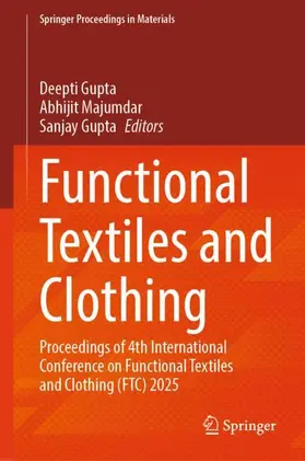 Gupta / Majumdar |  Functional Textiles and Clothing | Buch |  Sack Fachmedien