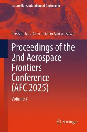  Proceedings of the 2nd Aerospace Frontiers Conference (AFC 2025) | Buch |  Sack Fachmedien