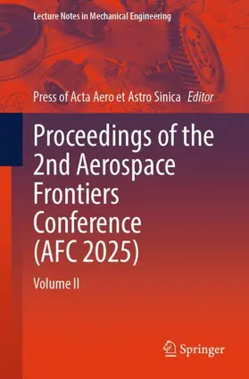  Proceedings of the 2nd Aerospace Frontiers Conference (AFC 2025) | Buch |  Sack Fachmedien