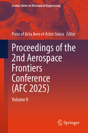  Proceedings of the 2nd Aerospace Frontiers Conference (AFC 2025) | eBook | Sack Fachmedien