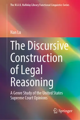 Lu |  The Discursive Construction of Legal Reasoning | eBook | Sack Fachmedien