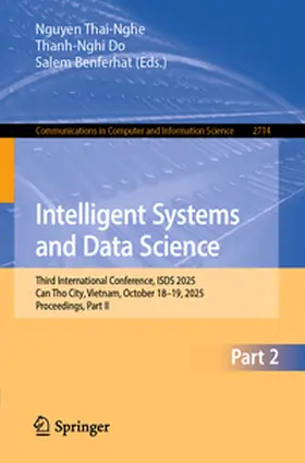 Thai-Nghe / Do / Benferhat | Intelligent Systems and Data Science | E-Book | www.sack.de