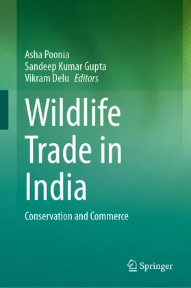 Poonia / Gupta / Delu |  Wildlife Trade in India | Buch |  Sack Fachmedien