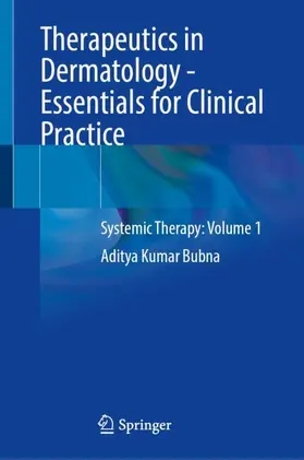 Bubna |  Therapeutics in Dermatology - Essentials for Clinical Practice | Buch |  Sack Fachmedien