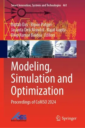 Das / Patgiri / Mondol |  Modeling, Simulation and Optimization | Buch |  Sack Fachmedien