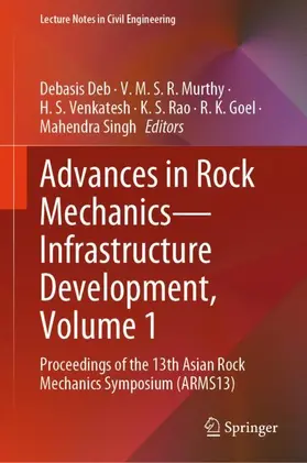 Deb / Murthy / Venkatesh |  Advances in Rock Mechanics-Infrastructure Development, Volume 1 | Buch |  Sack Fachmedien
