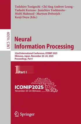 Taniguchi / Leung / Kozuno |  Neural Information Processing | Buch |  Sack Fachmedien
