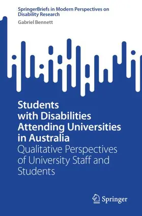 Bennett |  Students with Disabilities Attending Universities in Australia | Buch |  Sack Fachmedien