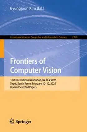 Kim |  Frontiers of Computer Vision | eBook | Sack Fachmedien