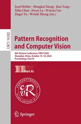 Kittler / Xiong / Yang |  Pattern Recognition and Computer Vision | Buch |  Sack Fachmedien