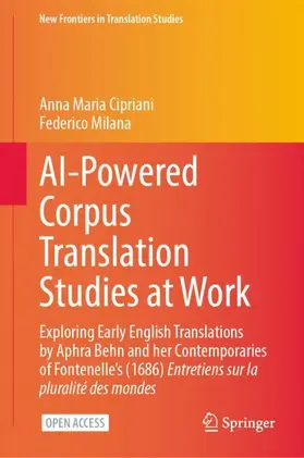 Cipriani / Milana |  AI-Powered Corpus Translation Studies at Work | Buch |  Sack Fachmedien